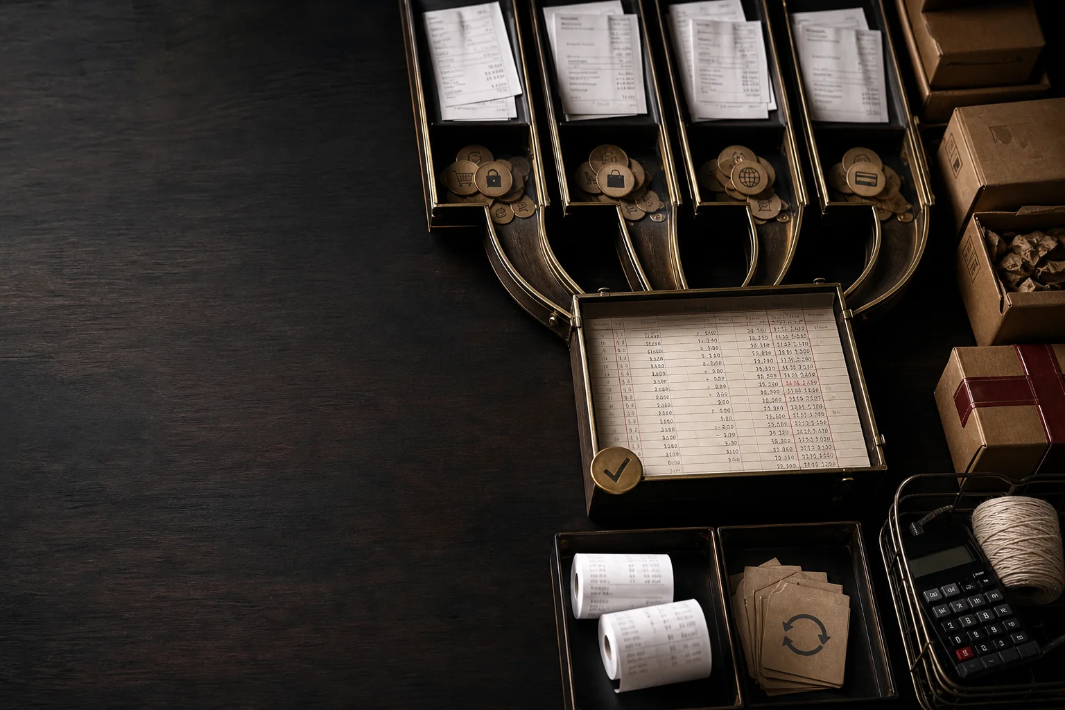 Multiple ecommerce payment channels converging into one reconciled bank ledger